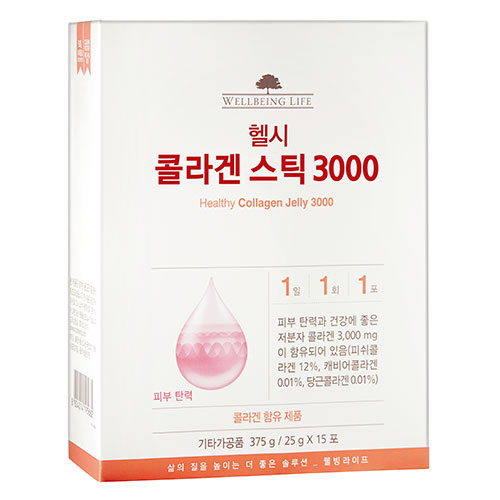 웰빙라이프 헬시 콜라겐 스틱 3000